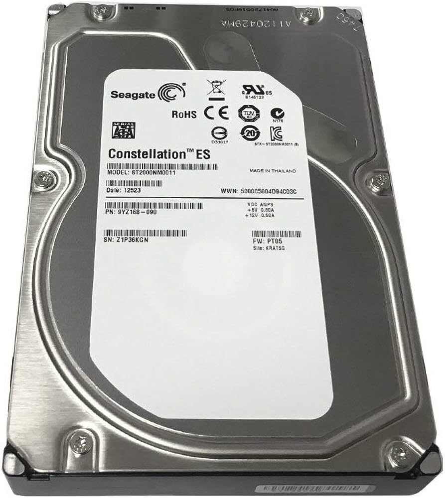 FOR Seagate Constellation ES ST2000NM0011 2TB 7200RPM SATA 6Gbps 64MB Cache 3.5”