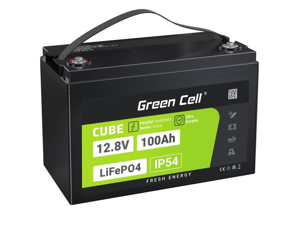 Green Cell LFPGC12V100AH UPS battery Lithium Iron Phosphate (LiFePO4) 12.8 V