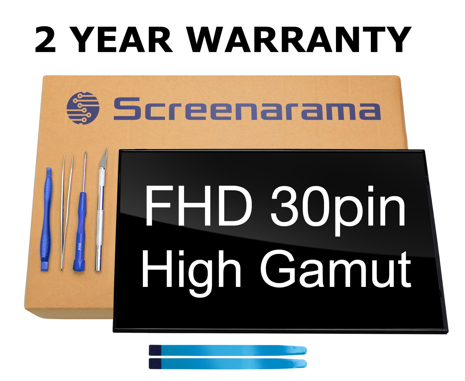 BOE NE140FHM-N6L V8.0 V8.1 FHD IPS Matte LCD Screen + Tools SCREENARAMA *FAST