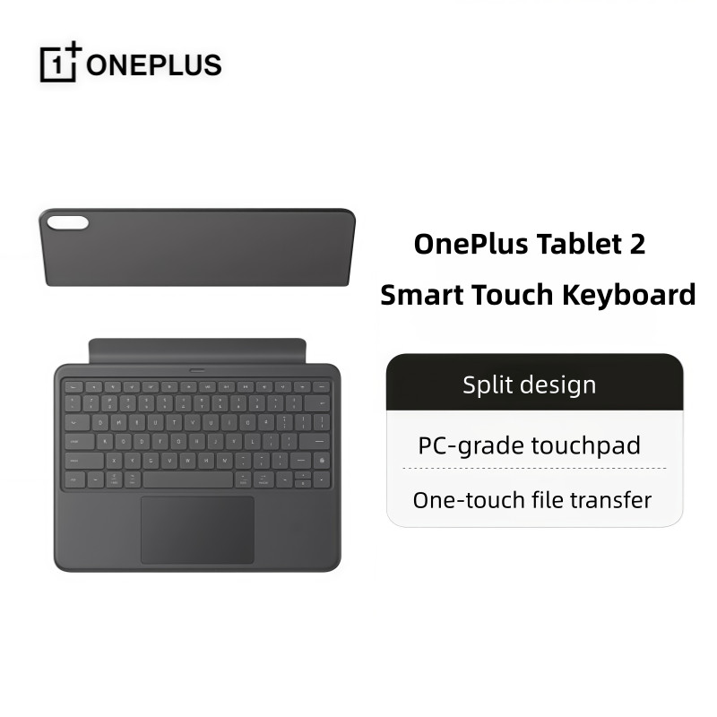 OnePlus Pad 2 Smart Touch Control Keyboard Split Design QWERTY