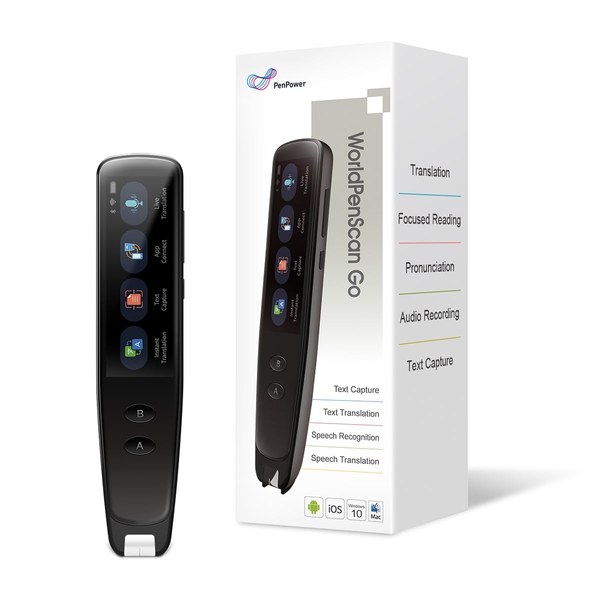 PenPower WorldPenScan Go Translation Pen for Kids