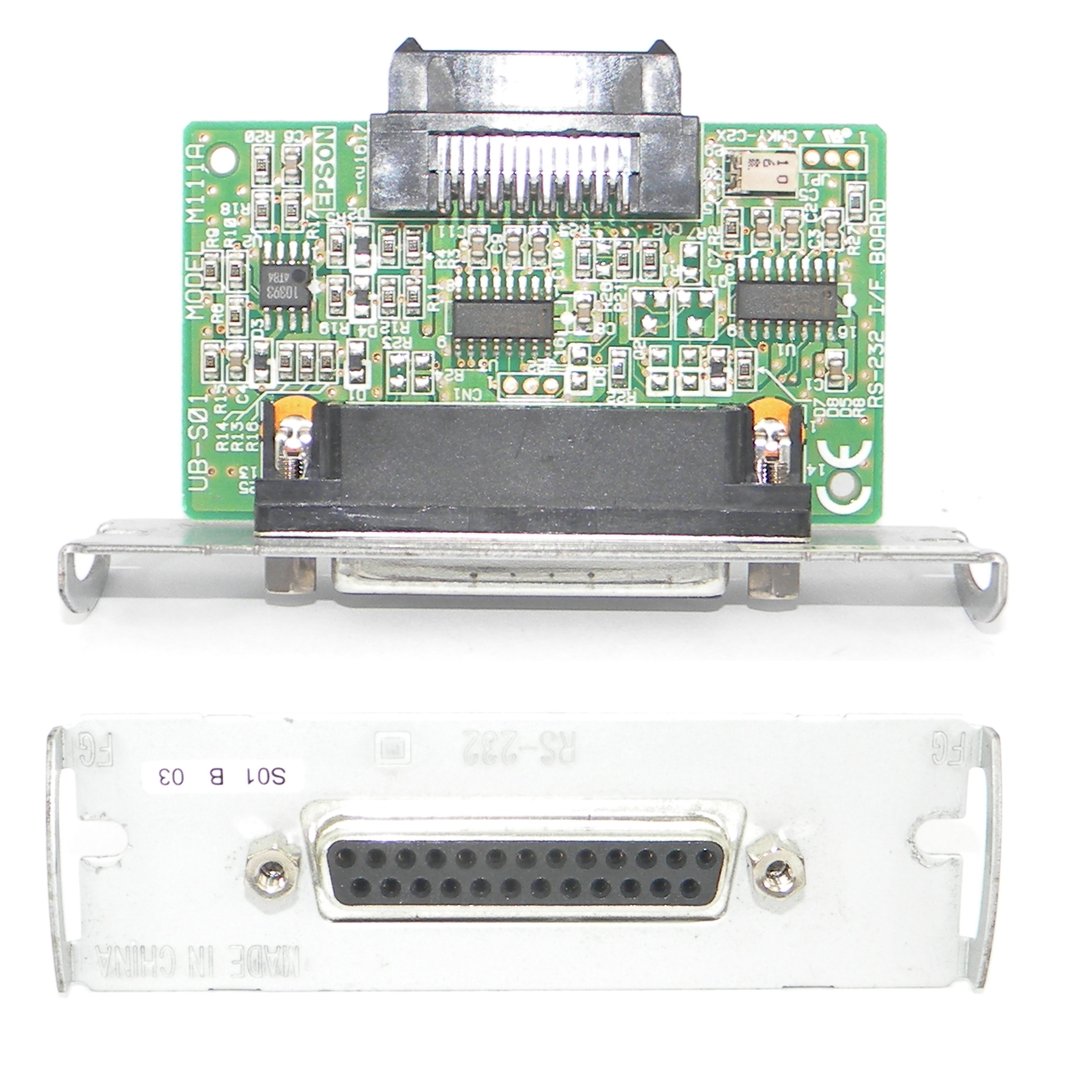 2PCS  Epson M111A RS232 Serial Port Interface Card TM-J7100 TM-H6000II H6000III