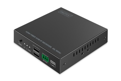 DS-55349 DIGITUS HDMI Fiber KVM IP Receiver 4K/60Hz Cable Digital/Display/Vi ~D~