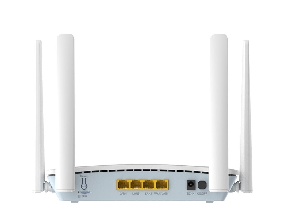 D-Link 4G LTE AX1500 Wi-Fi 6 Router Router Wi-Fi 1.2Gbps 3-Port Wi-Fi G416C/E