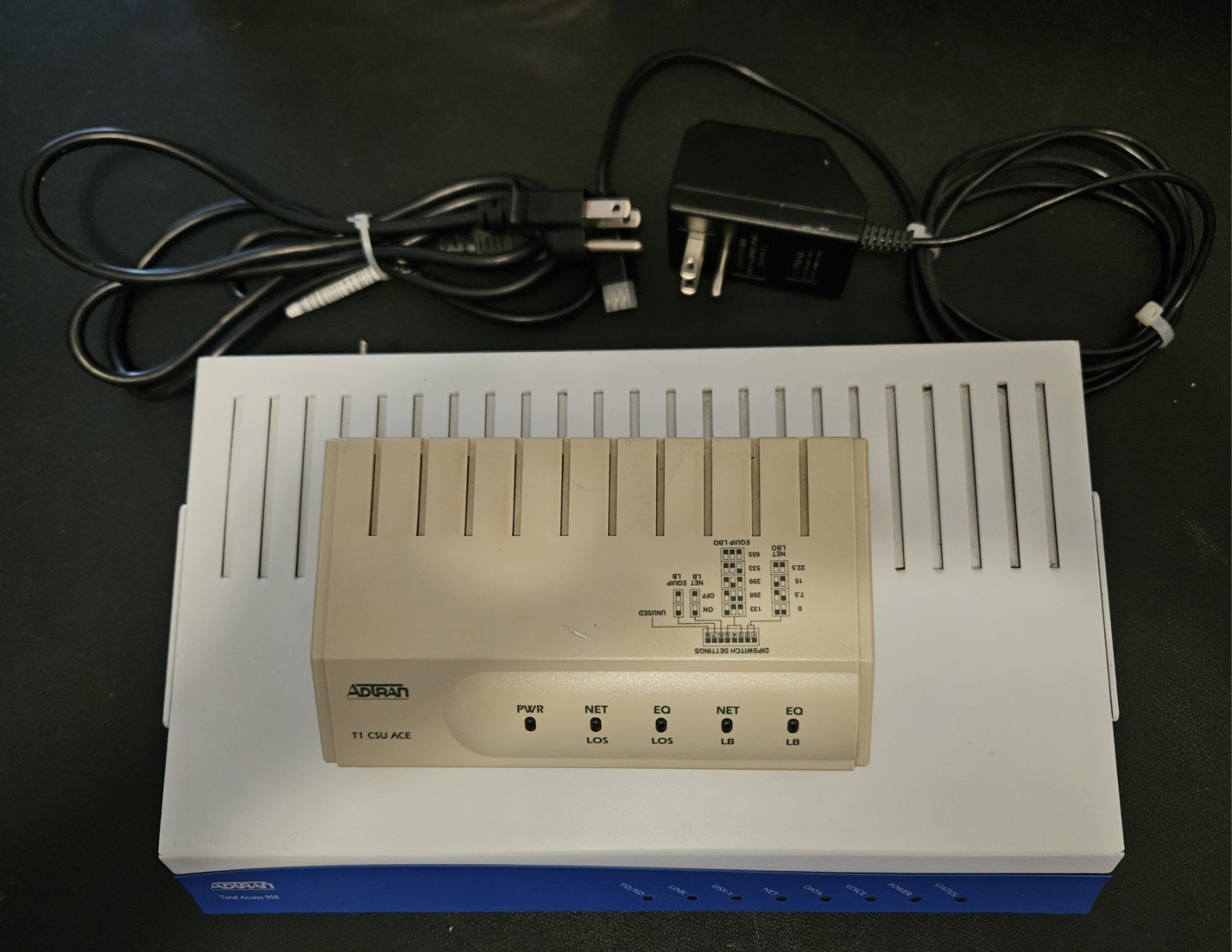 Adtran 4210908L1 Total Access 908 Integrated Services Router & T1 CSU ACE lot 2