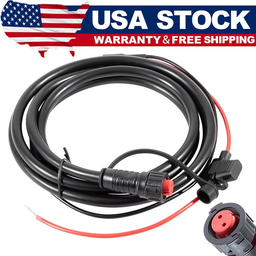 2-Pin 010-10922-00 Power Cable for Garmin GPSMAP 4000/5000 Series 4008,5215