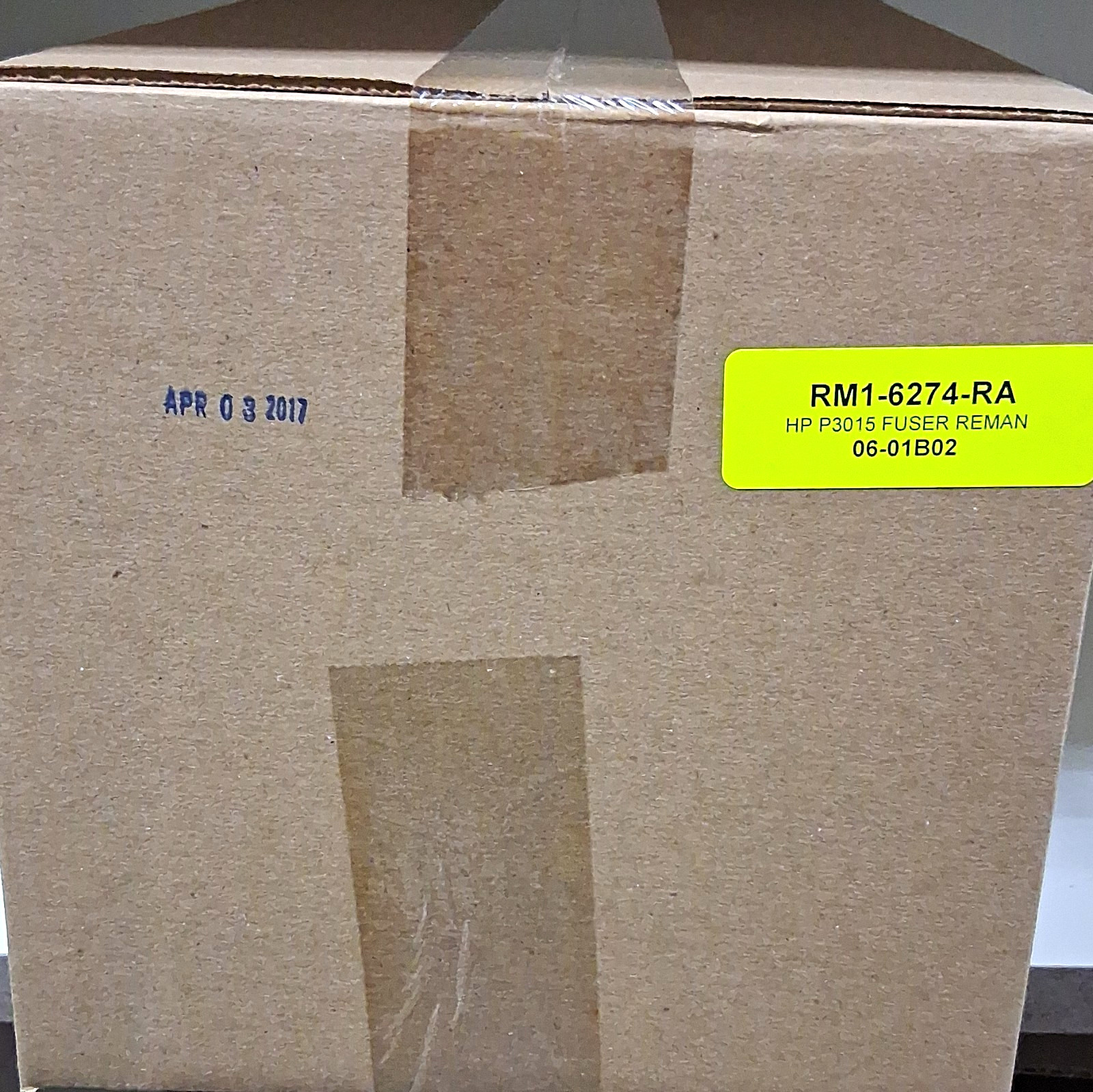 HP LaserJet P3015 Compatible Fuser RM1-6274-RA Brown 9x13x12 in