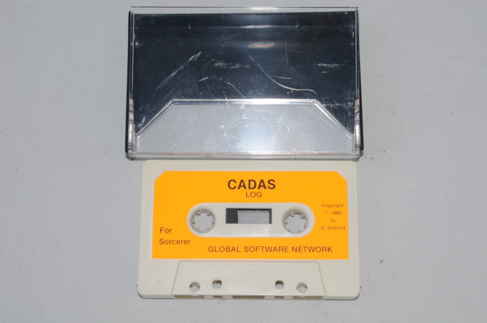 RARE EXIDY SORCERER SOFTWARE CASSETTE TAPE PROGRAM