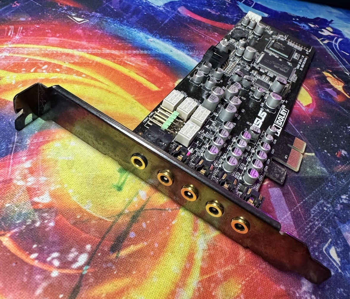 ASUS Xonar DX 7.1 Channel PCIe Sound Card AV100 Dolby Audio XONAR DX/XD/A