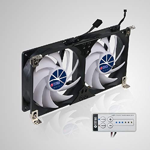 Efficient 12V DC Cooling Fan for Refrigerators - Compact & Quiet Operation