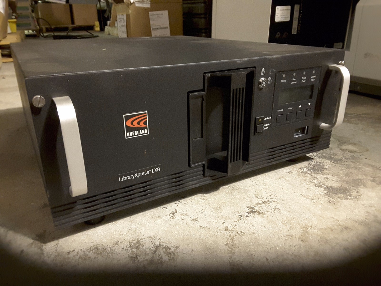 OVERLAND LIBRARY EXPRESS LXB TAPE DRIVE STORAGE DLT-LXBD7210TB WORKS $299
