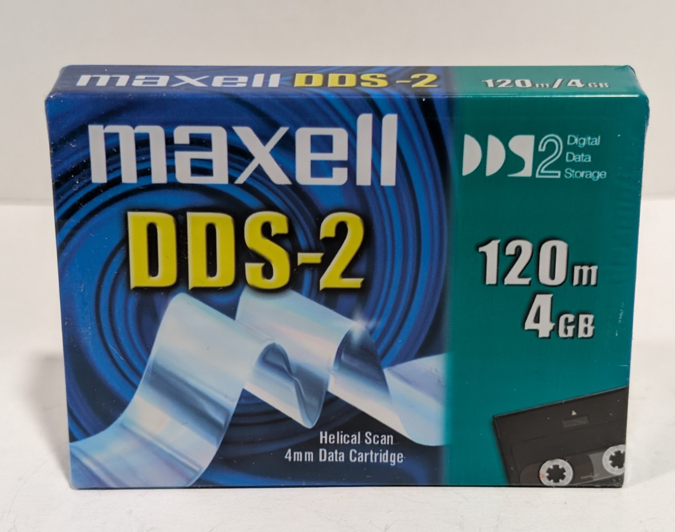 MAXELL DDS-2 Digital Data Storage Cassette / Cartridge 120m 4GB - NEW & SEALED -