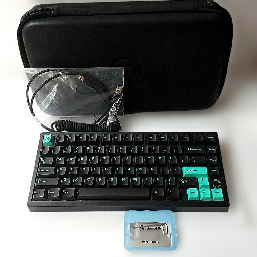 Meletrix BOOG75 Shockwave 75% Mechanical Keyboard Magnetic Switch JP Used