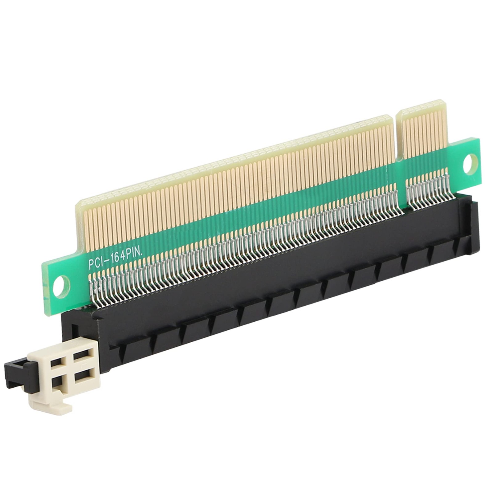 PCIE 16x to Female Riser Adapter Card, PCI-Express 164 Pin 16x Riser Card Int...
