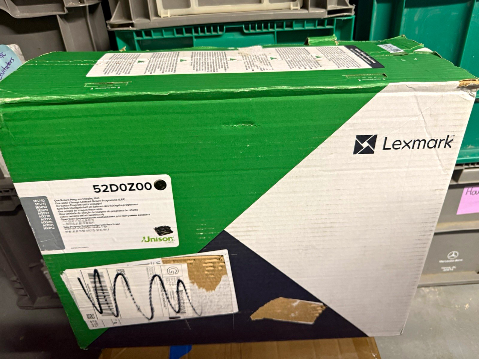 Lexmark 52D0Z00 Return Program Imaging Unit Drum for MS710 MS711 MS810