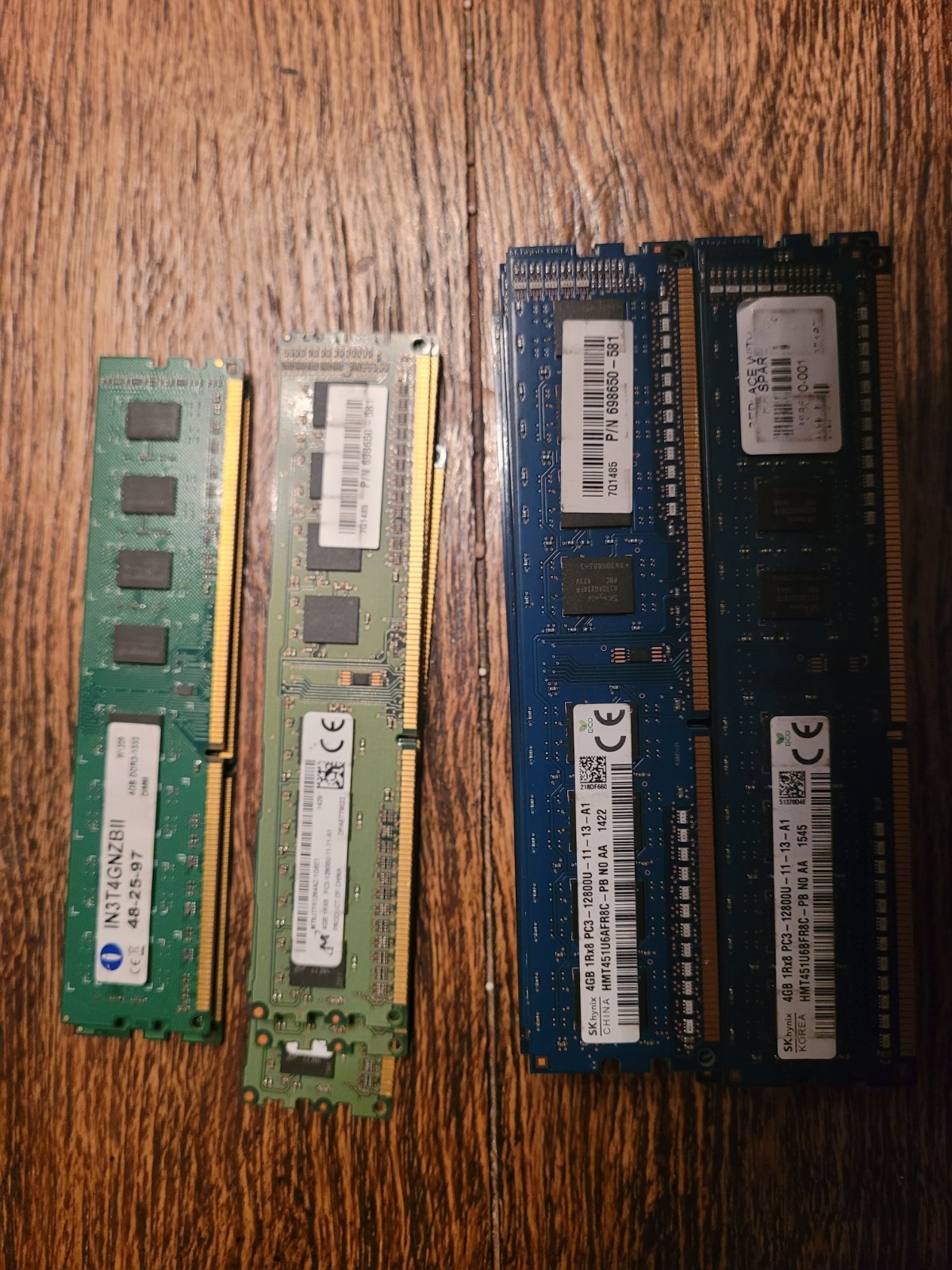 Bulk 4Gb DDR3 RAM Lot (152Gb Total)