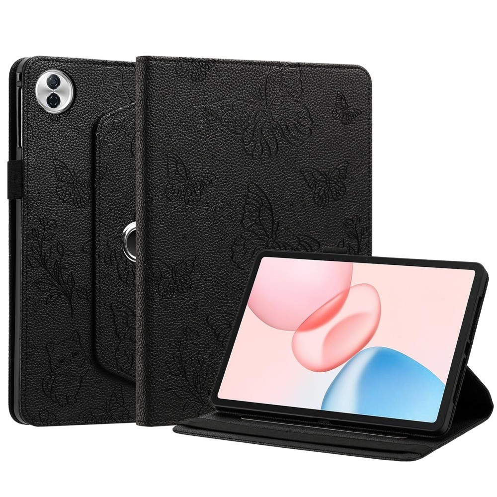 Cat Butterfly Leather Rotate Tablet Case For HUAWEI HONOR Pad 9 10 X8a X8b X9a