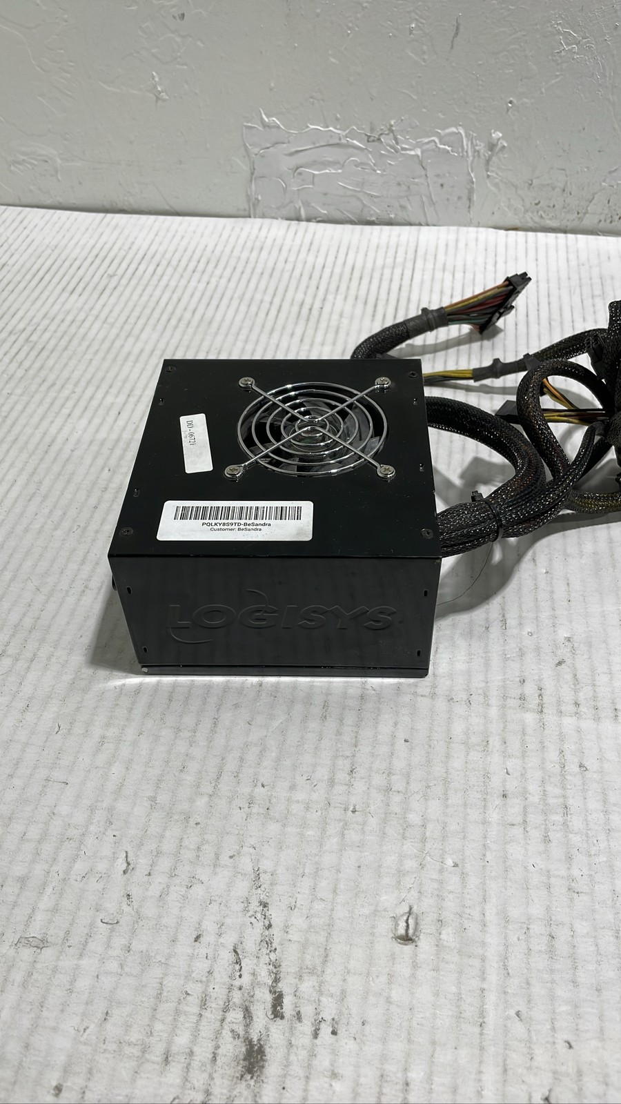 Logisys PS575XBK 575W PSU Dual Fan PCI Express Serial ATA ATX Power Supply
