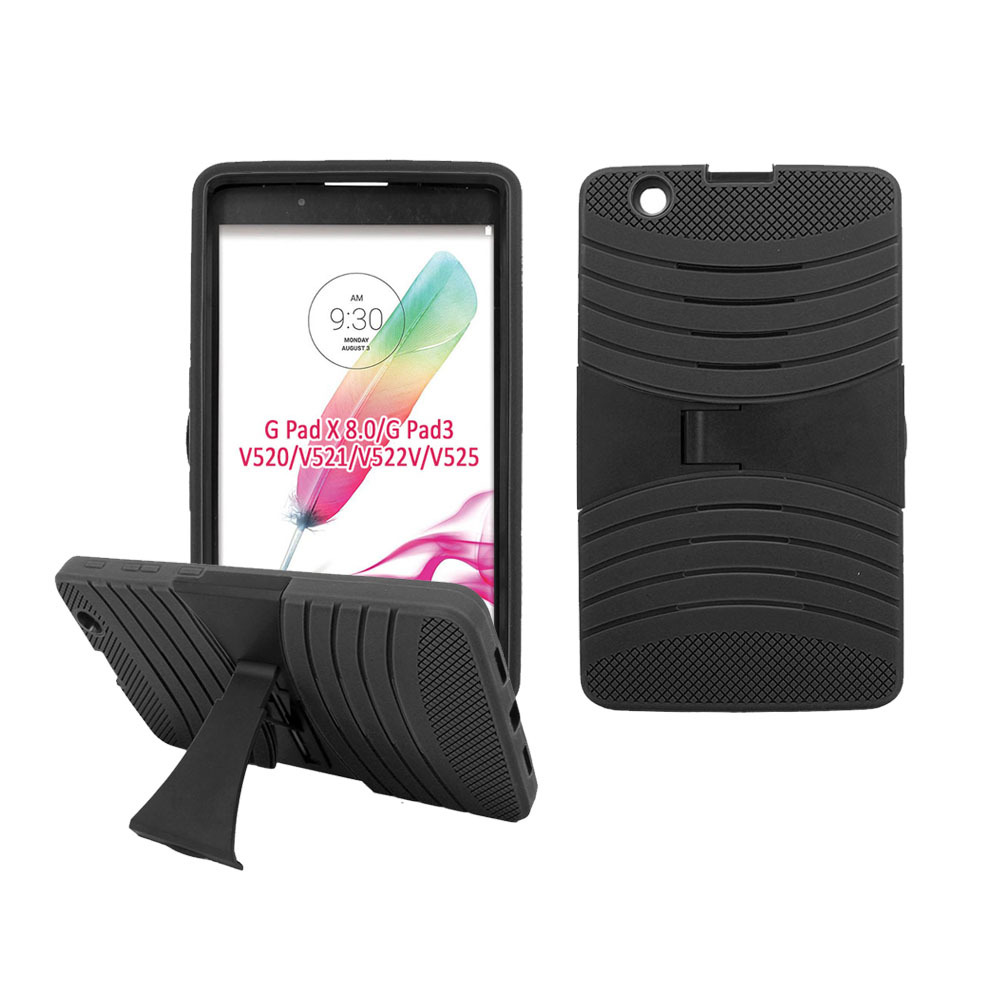 Protective Armor Kickstand Shock Proof Case Cover For T-Mobile LG G PAD X 8.0