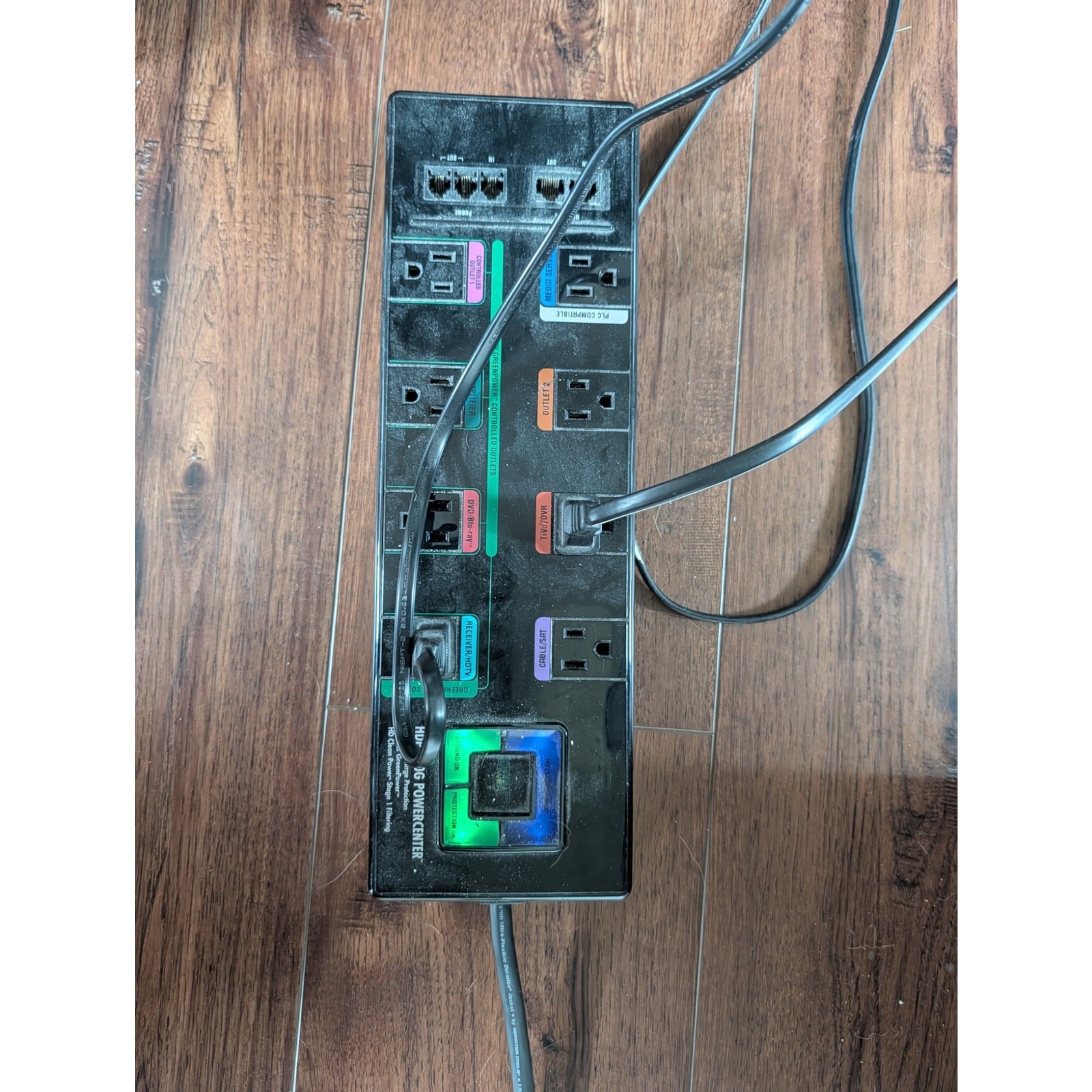 Monster Power HDP 900G GreenPower PowerCenter 8-Outlet Surge Protector