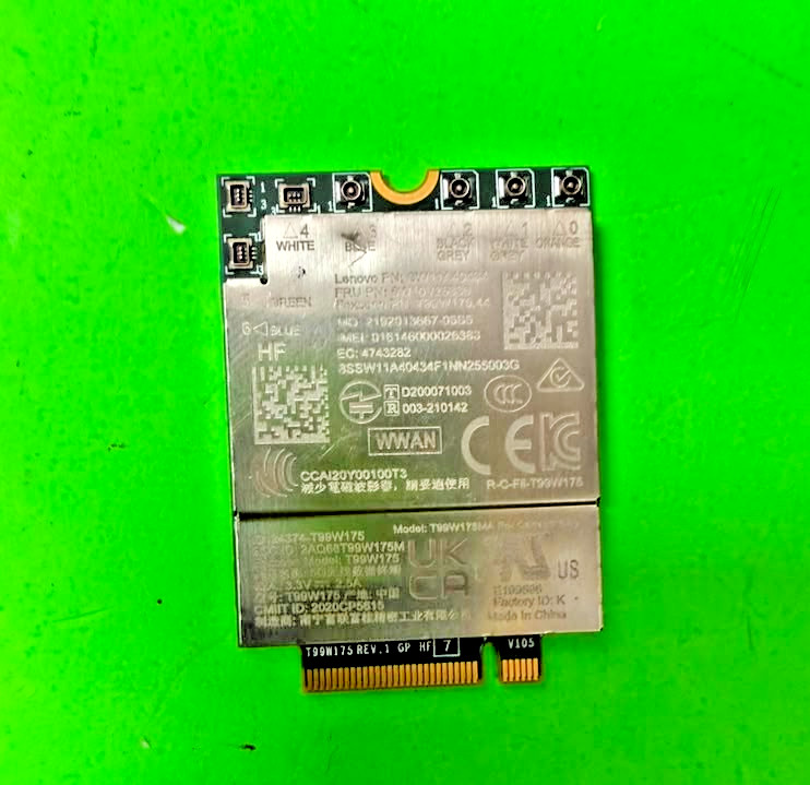 5W10V25836 Original Lenovo WIRELESS Wireless,CMB,FXN,SDX55 mm