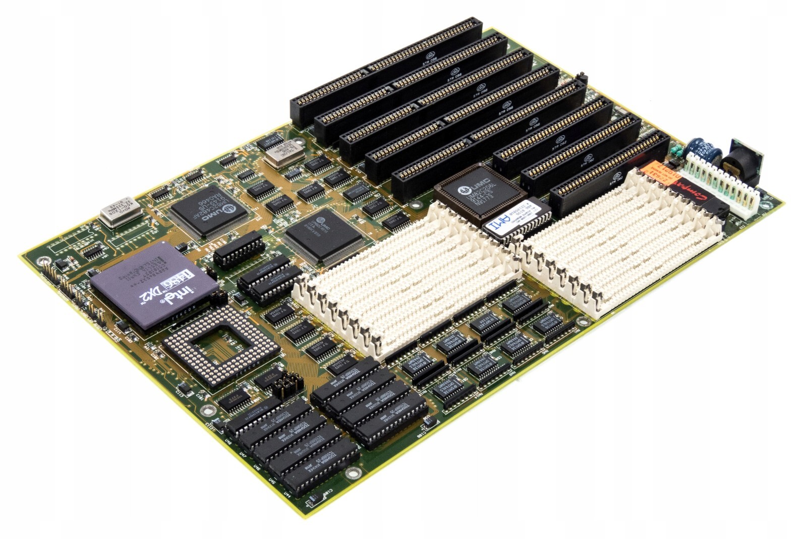 MAINBOARD JOINDATA SYSTEMS G486U-B 16xSIMM 30-PIN UMC + PROCESSOR 486DX2-66