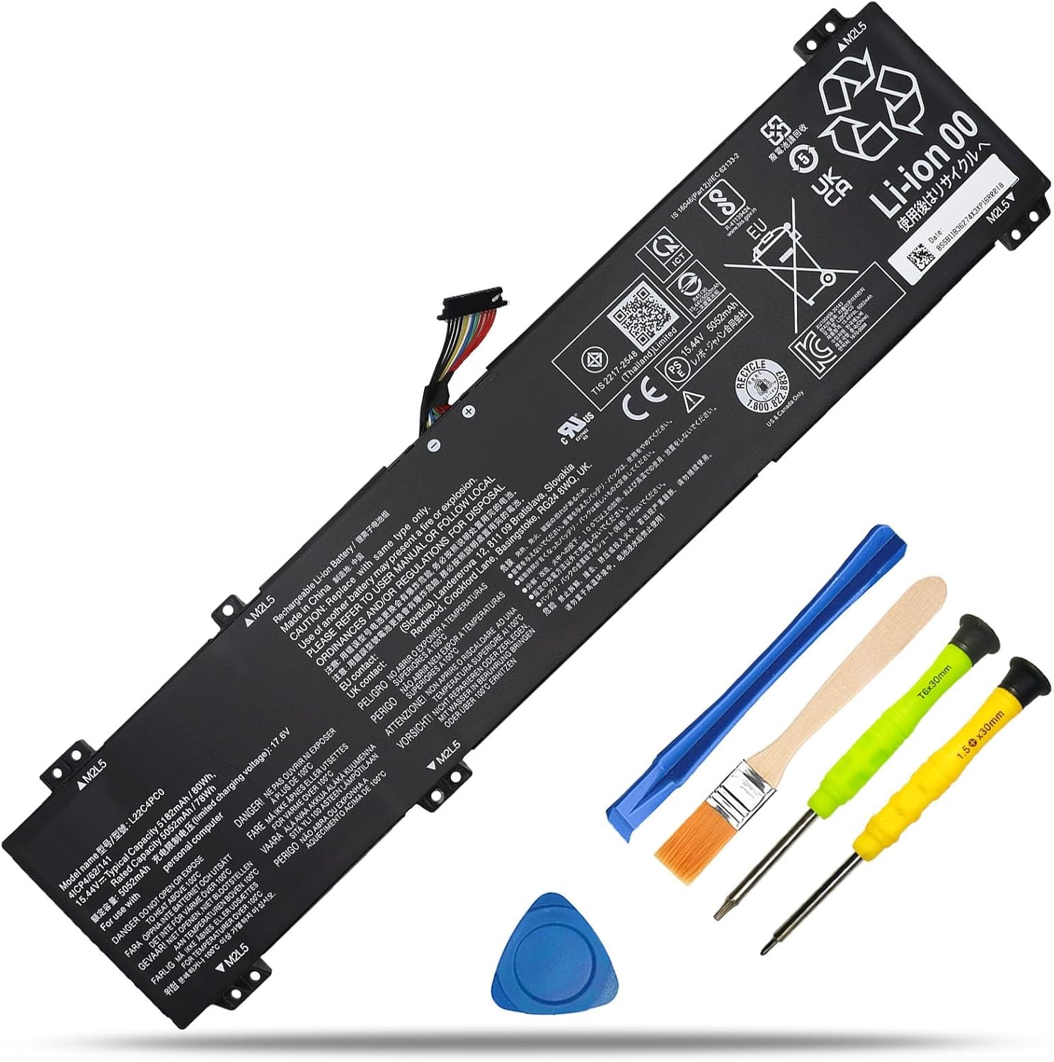 L22C4PC0 L22M4PC0 Laptop Battery Replacement for Lenovo Legion Pro 5 16IRX8