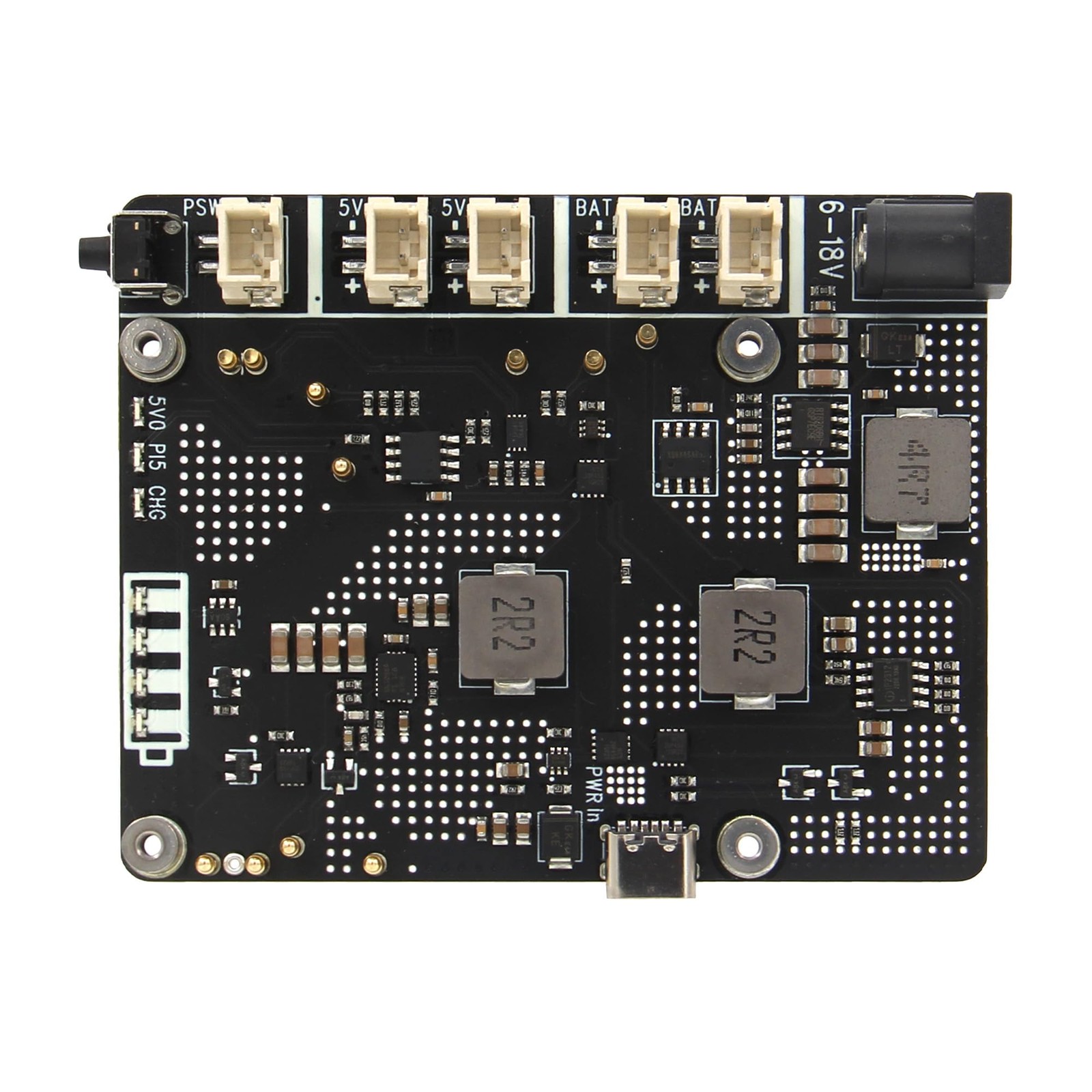 Geekworm X1203 5V UPS Expansion Board for Raspberry Pi 5| Max 5.1V 5A Output|...