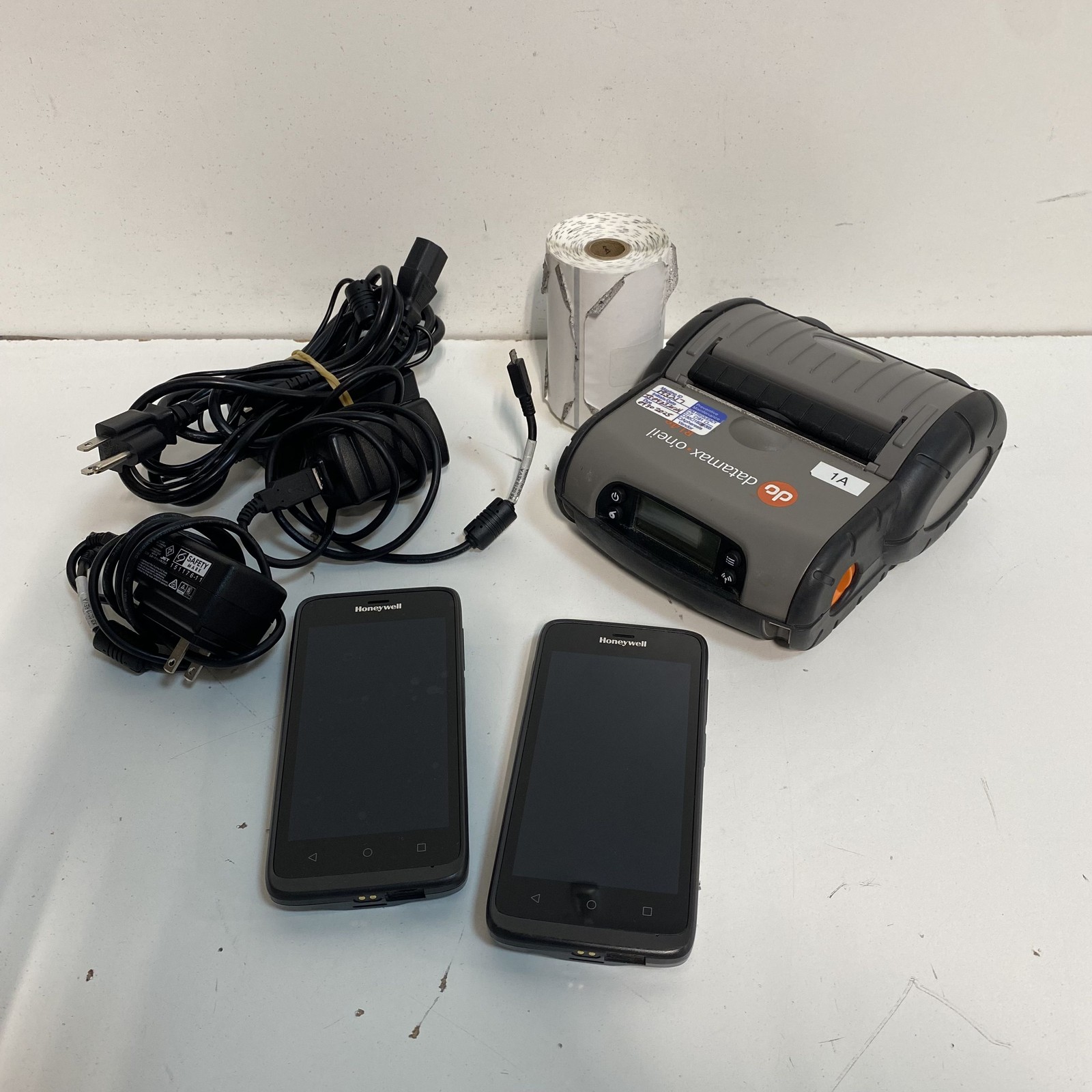 Honeywell Handheld Scanners & Datamax-O'Neil RL4e Printer 3-Piece Lot Tested