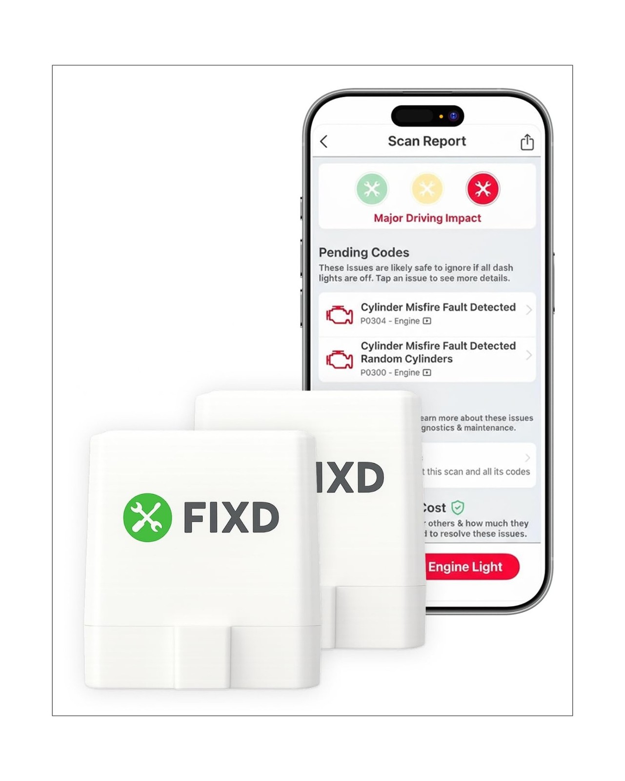 Bluetooth OBD2 Scanner - Car Diagnostic Check Engine Code Reader