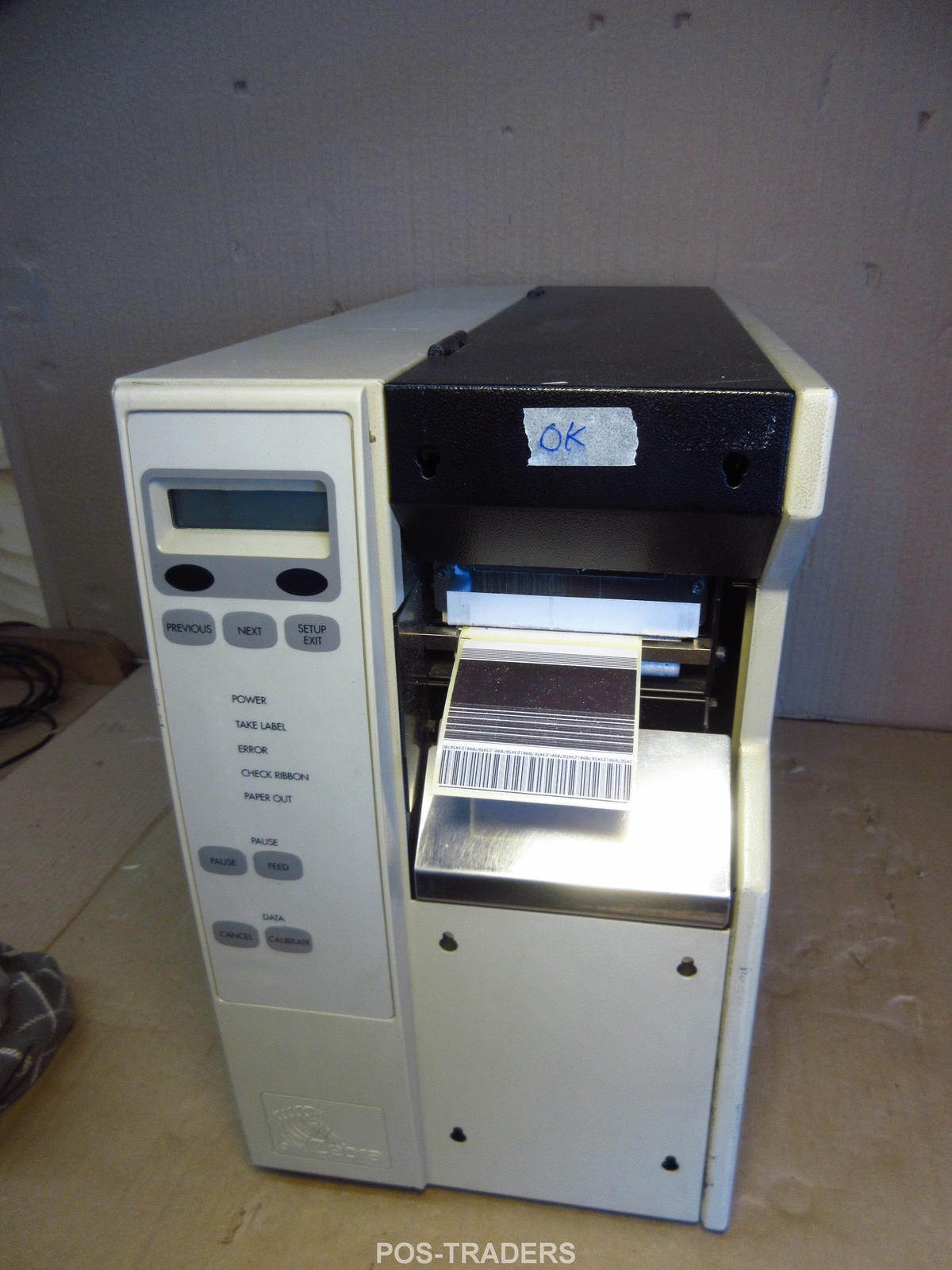 ZEBRA 90XIII Parallel Serial 300dpi Thermal 90mm Label Barcode Printer TESTED OK