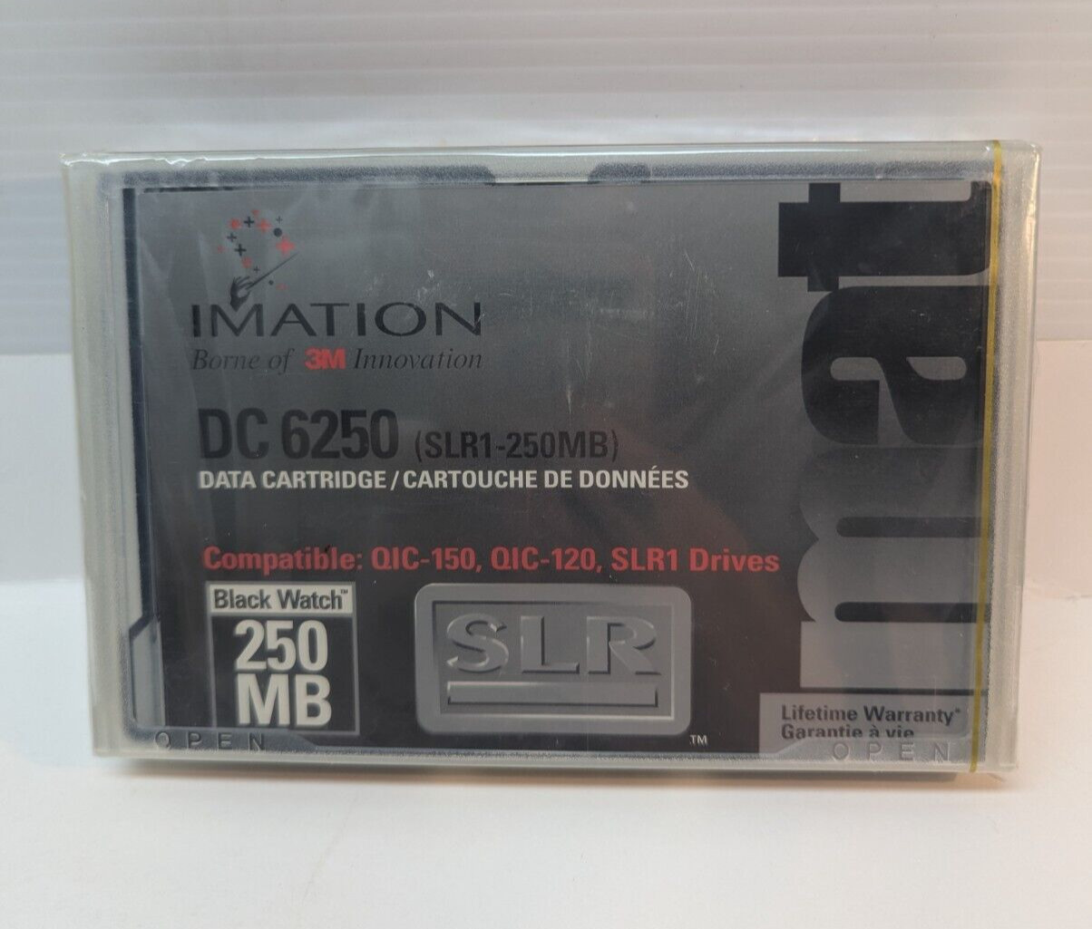 IMATION DC-6250 SLR1-250MB Data Cartridge Black Watch New Sealed