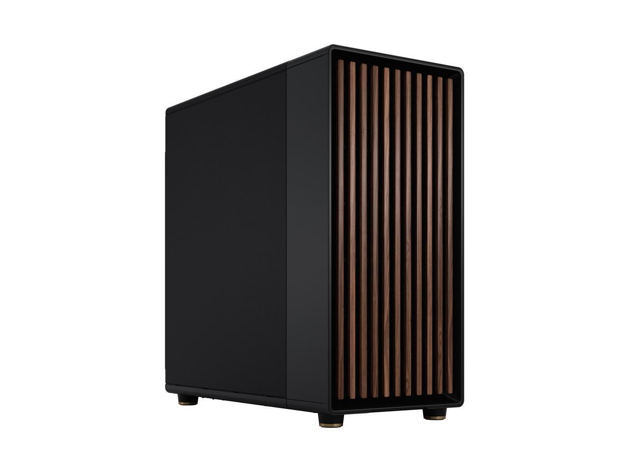 Fractal Design North XL ATX mATX Mid Tower PC Case - Charcoal Black Chassis with