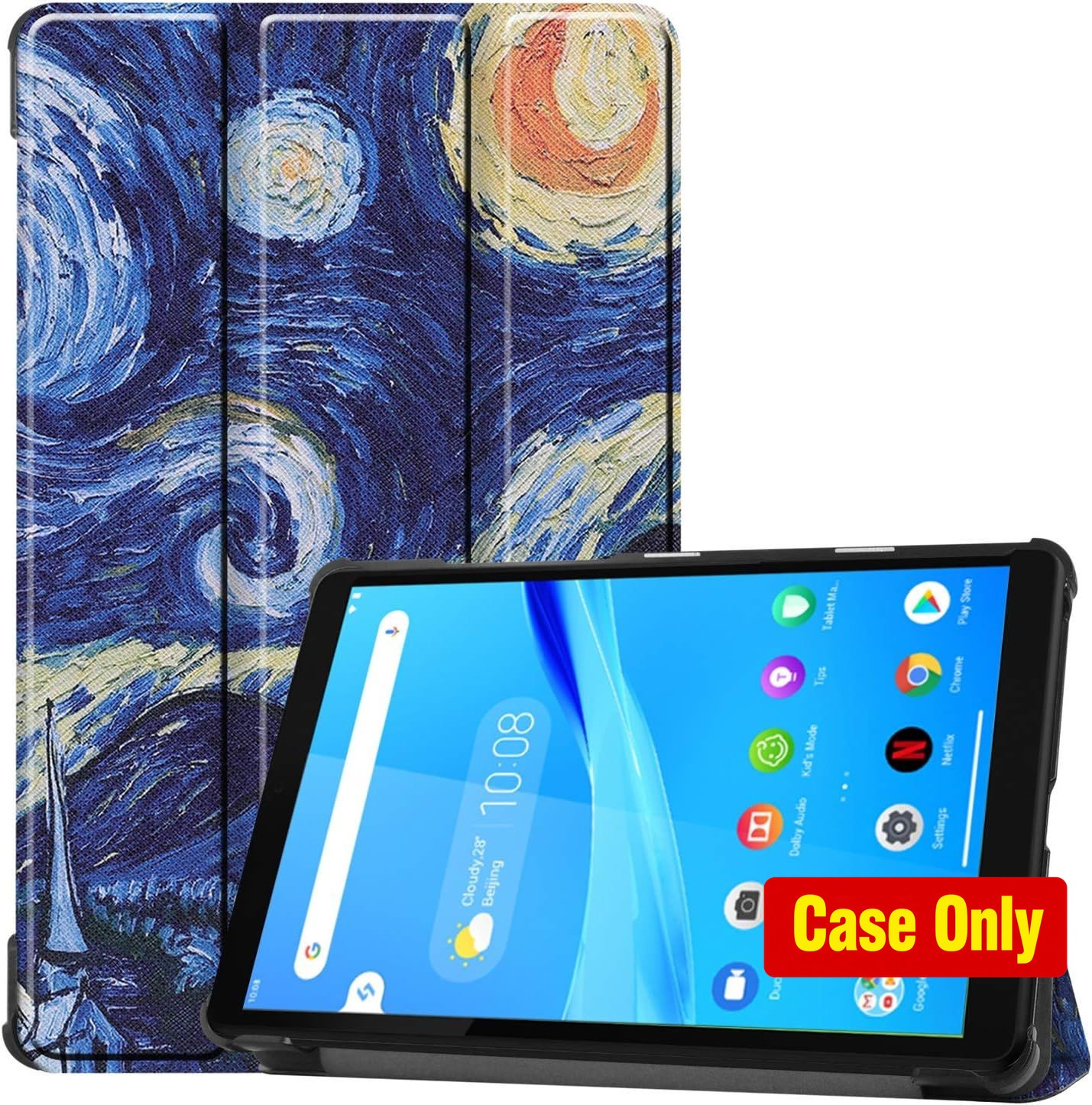 Tablet Case for Tab M8 TB-8505F 2019, Lightweight, Smart Trifold Stand Cover