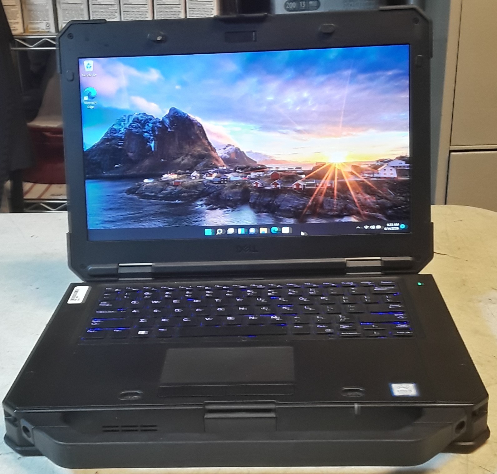 Dell Latitude 5424 14" Rugged Intel 8TH Gen 512Gb SSD DVD 16gb RAM Wind 11 25H2