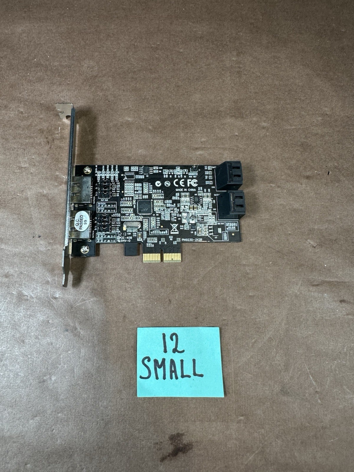 SUNRICH A-540 SATA 6G 4-Port PCIe Host Adapter Ships Fast
