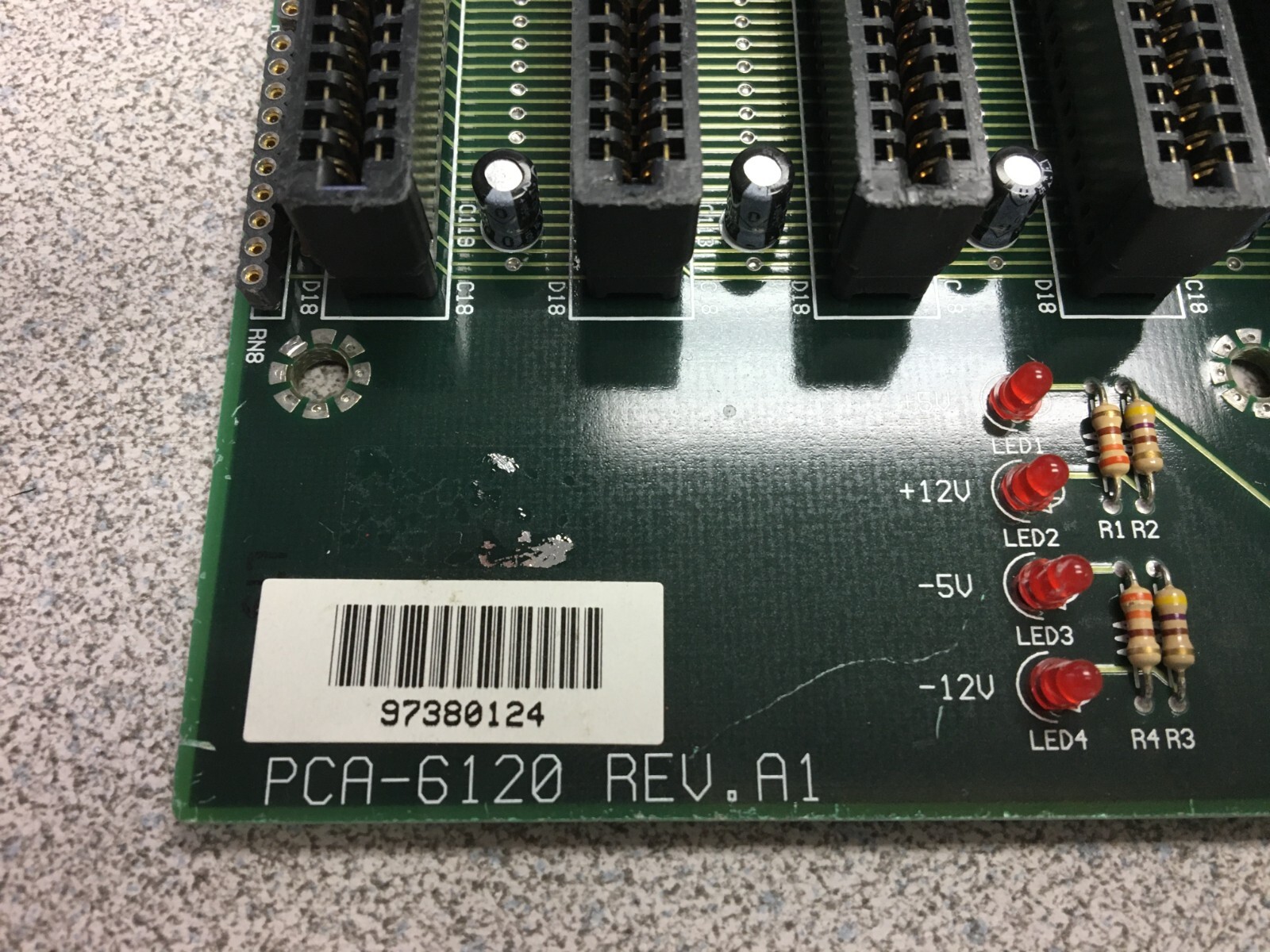 Advantech 20-slot dual-system backplane PCA-6120 A1 1902612000, ship today