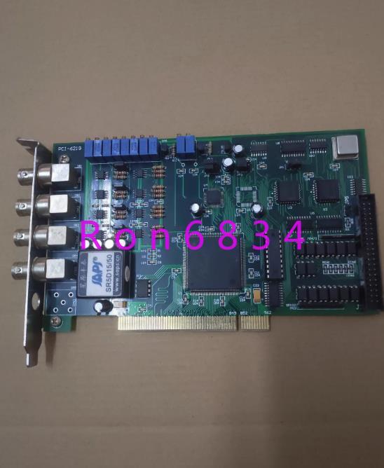 1pc used PCI-6219 card
