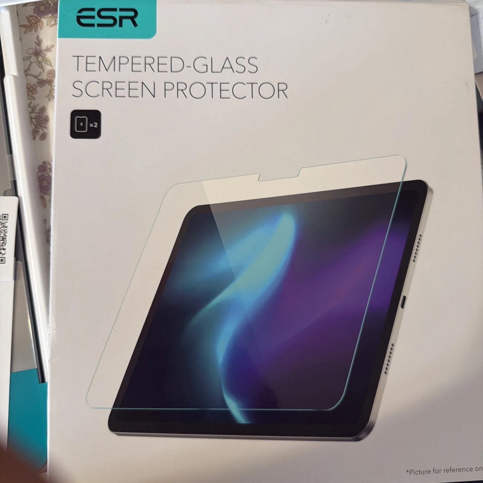 ESR 1 Pack Screen Protector for iPad Air 13 Inch 2024, Tempered Glass Film