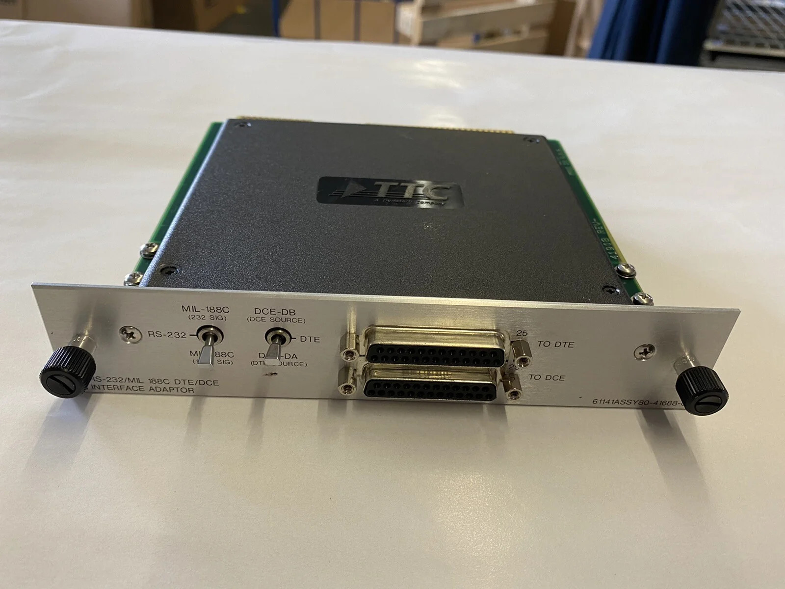 TTC RS-232 / MIL-188C DTE Interface Adapter
