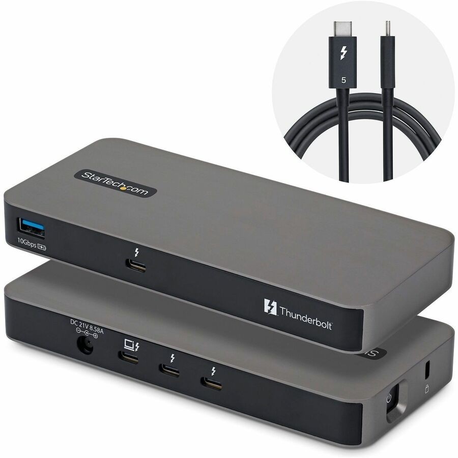 StarTech 4-Port Thunderbolt™ 5 Hub with Thunderbolt™ Share KVM 80 /