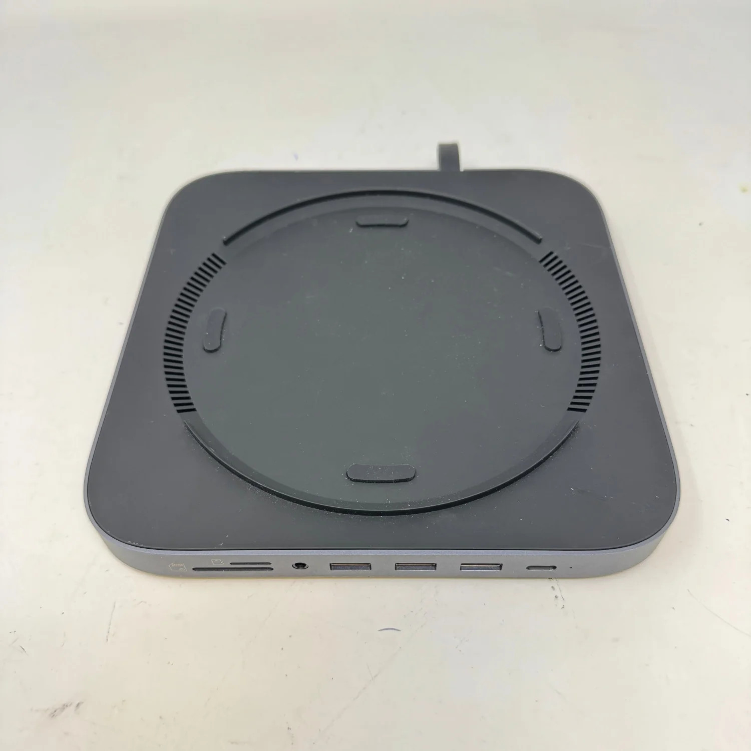 Satechi Type-C Aluminum Stand & Hub for Mac Mini USB-C Docking Station Gray