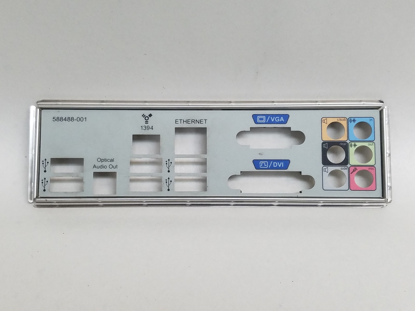 HP  I/O Shield For Pro 3130 MT Desktop Motherboards - 612500-001