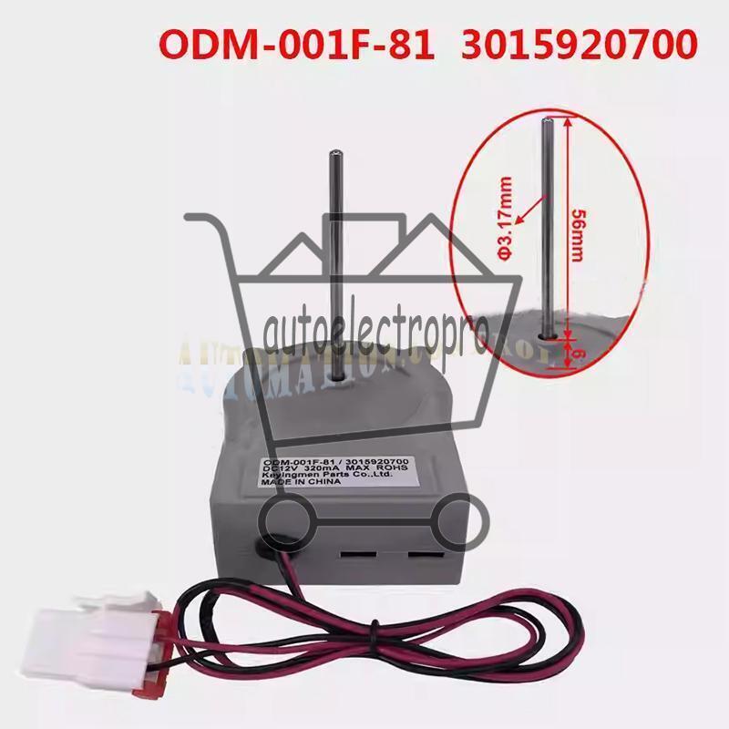 1PCS New ODM-001F-81 3015920700 For Refrigerator Cooling Fan DC12V Motor~