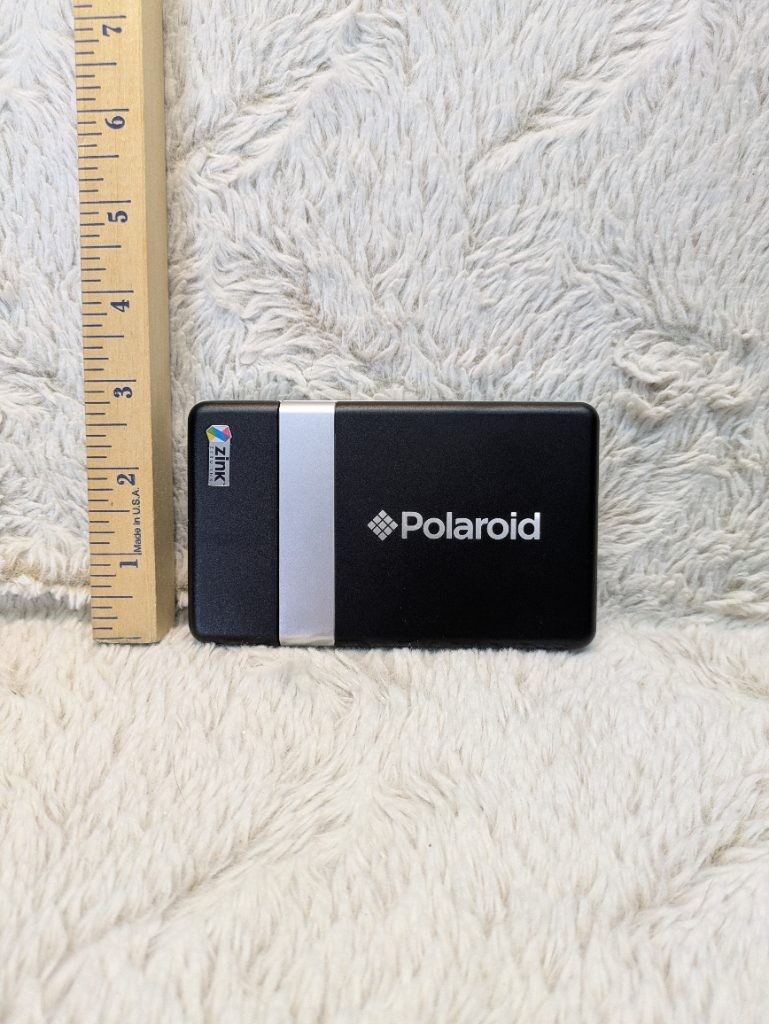 Polaroid Zip Mobile Instant Photo Printer Bluetooth Rechargeable Battery Black