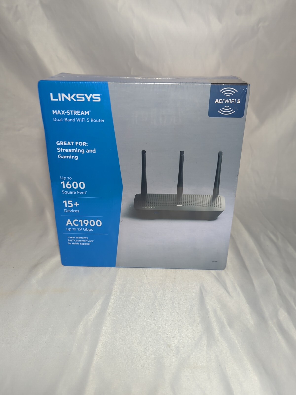 Linksys AC1900 (EA7430)-WiFi 5 Wireless Router Max-Stream Dual-Band