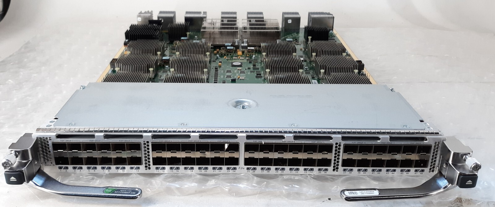Cisco Nexus N77-F248XP-23E V01 48-Port Enhanced Line Card CMUCAD5BAA 68-4425-05