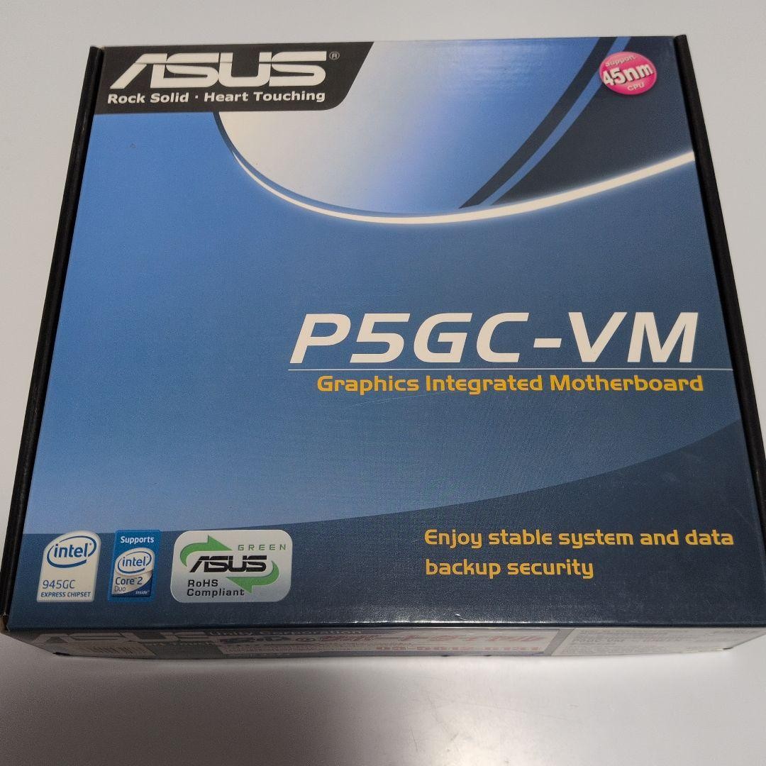 ASUS P5GC-VM LGA775 Intel 945GC Core 2 Duo Graphics Integrated MB Unused
