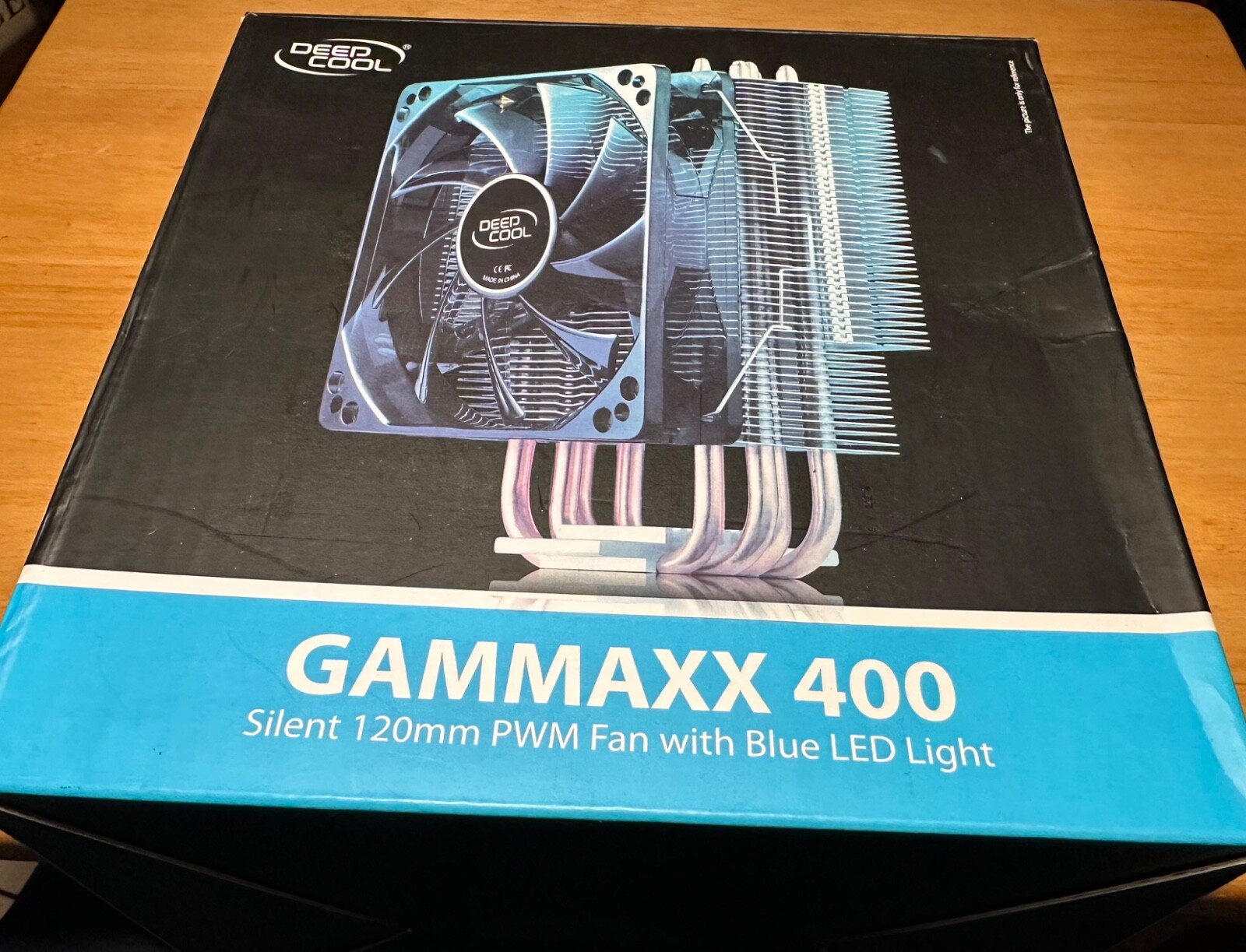 DeepCool GAMMAXX 400 CPU Cooler W/ Blue LED Fan. New Open Box
