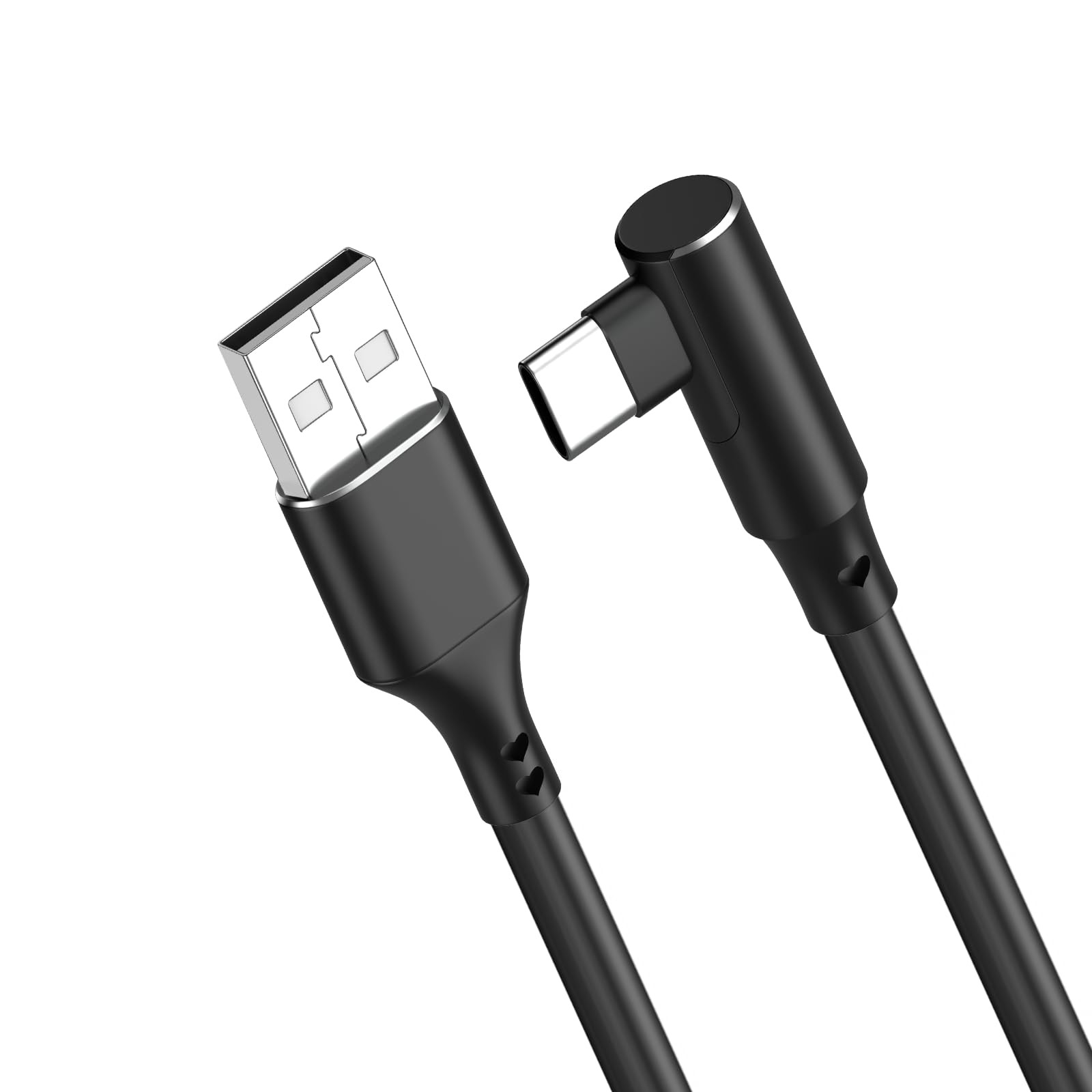 Vovucai USB C Dash Cam Power Cord for Dashcam Rear View 3.0 meters, black